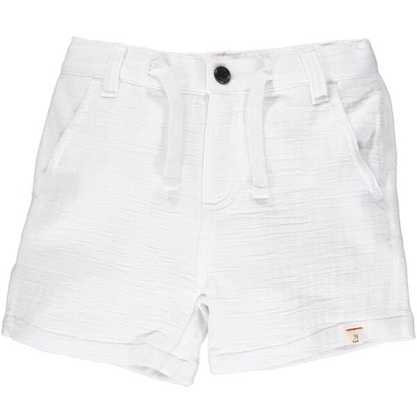 Boys' White Linen Short