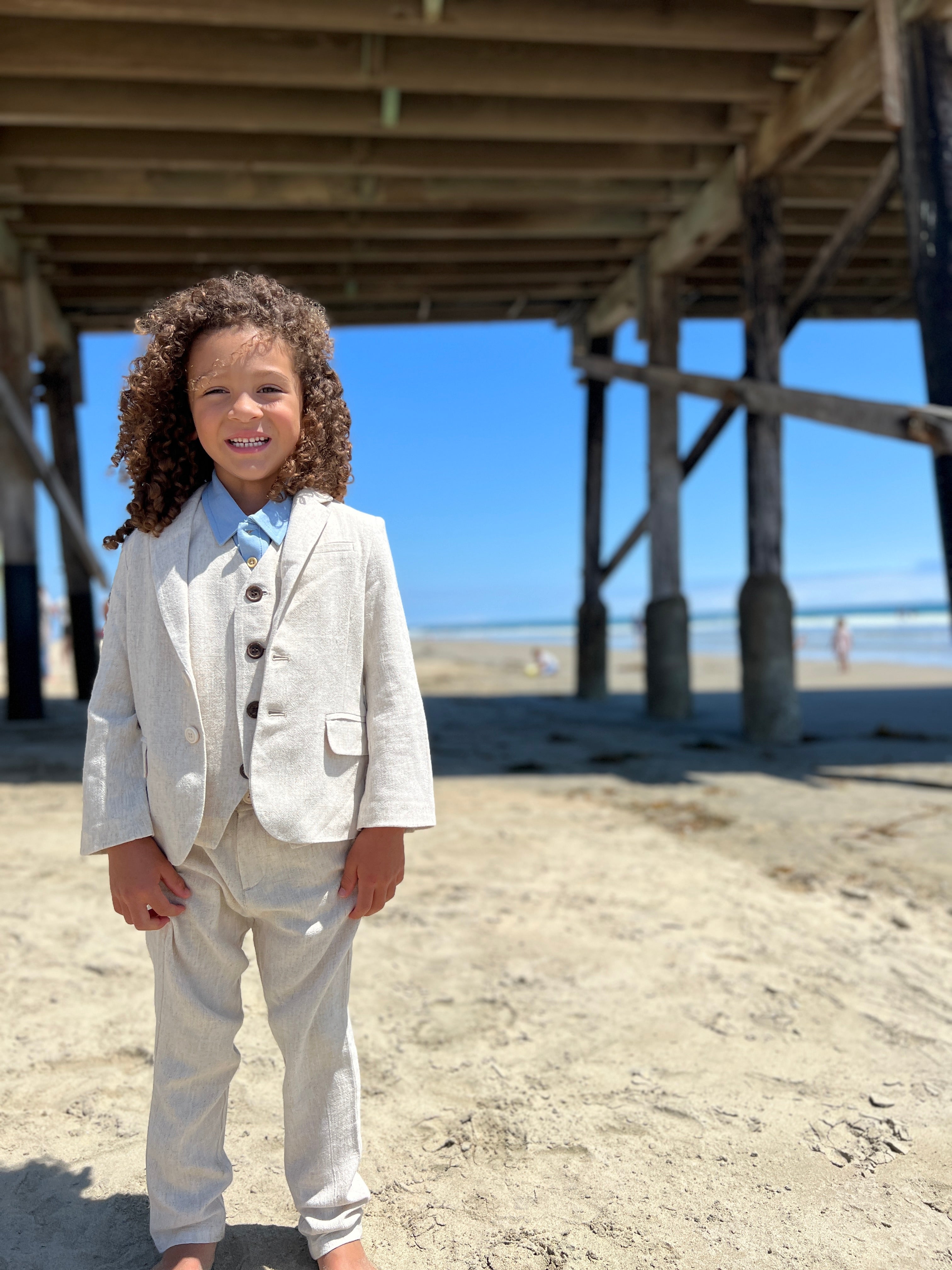 Boys' Linen Jacket